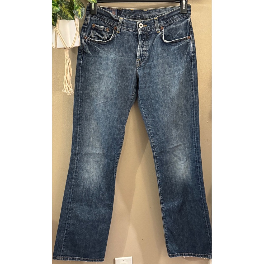 Lucky Brand Easy Rider Jeans Womens 2/26 Medium Wash Bootcut Button Fly 81LYA80